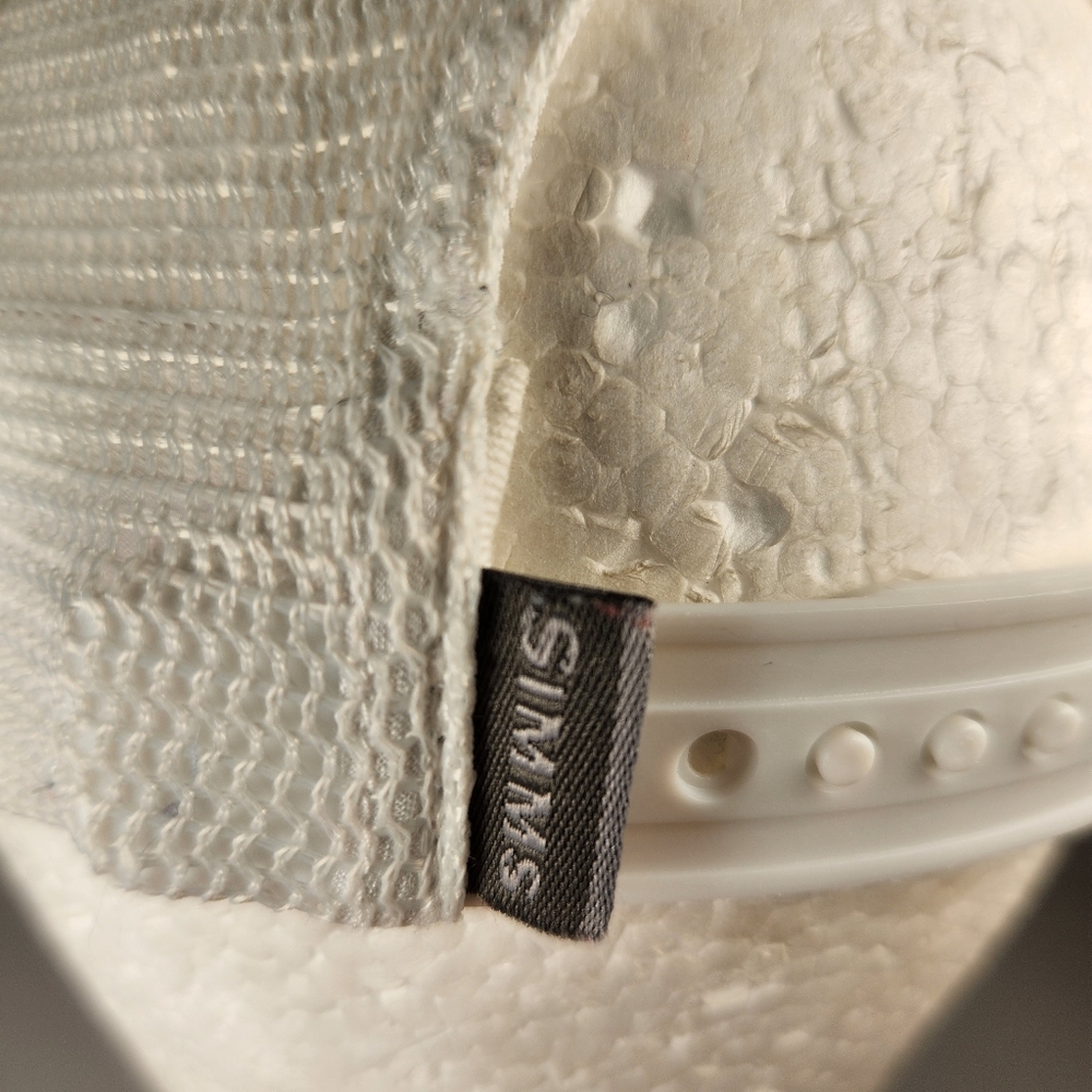 Simms Cap Hat Blue Strap Back Patch Adjustable Ou… - image 7